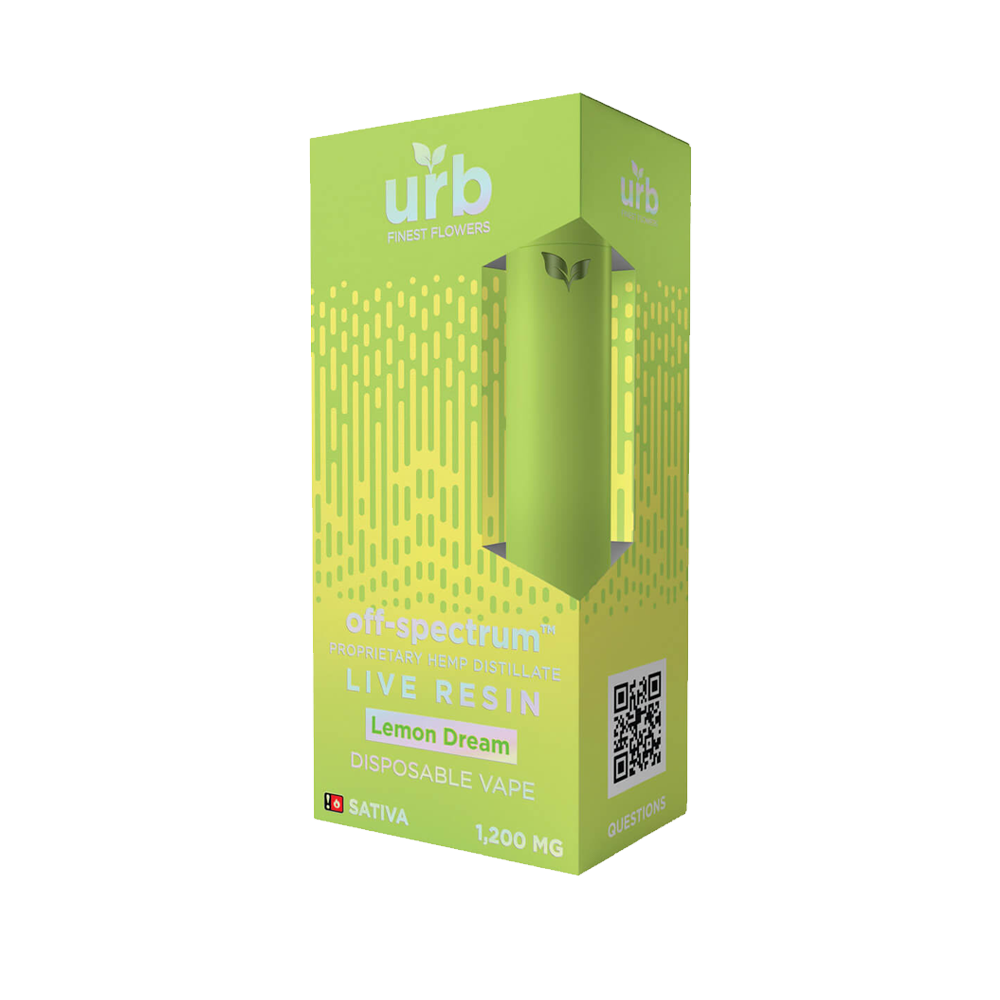 Urb Off-Spectrum Live Resin Disposable 1200mg